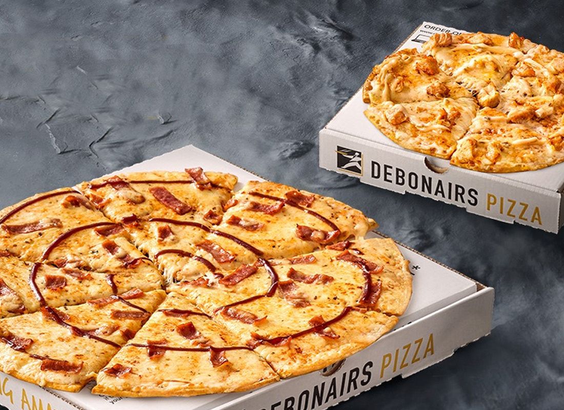 Debonairs Pizza delivered to your door! near me