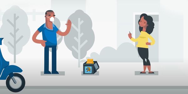 Download the Mr D Food to get safe contactless delivery of food 