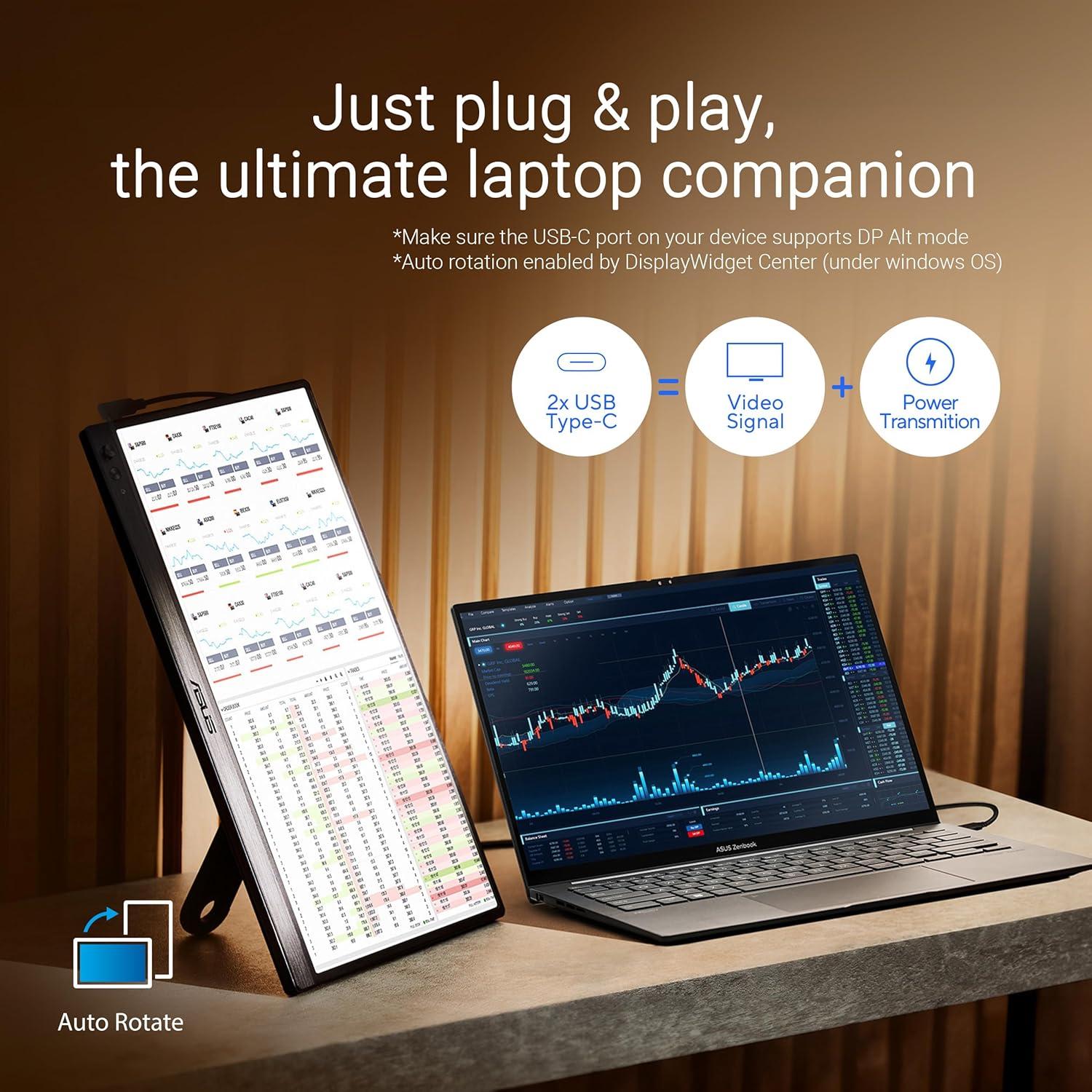 604370 ASUS ZenScreen MB169CK 15.6インチ Food Delivery & Grocery Delivery | Order Online w/ MRD.com
